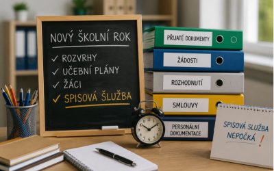 Nový školní rok, nové povinnosti? Spisová služba rozhodně nepočká